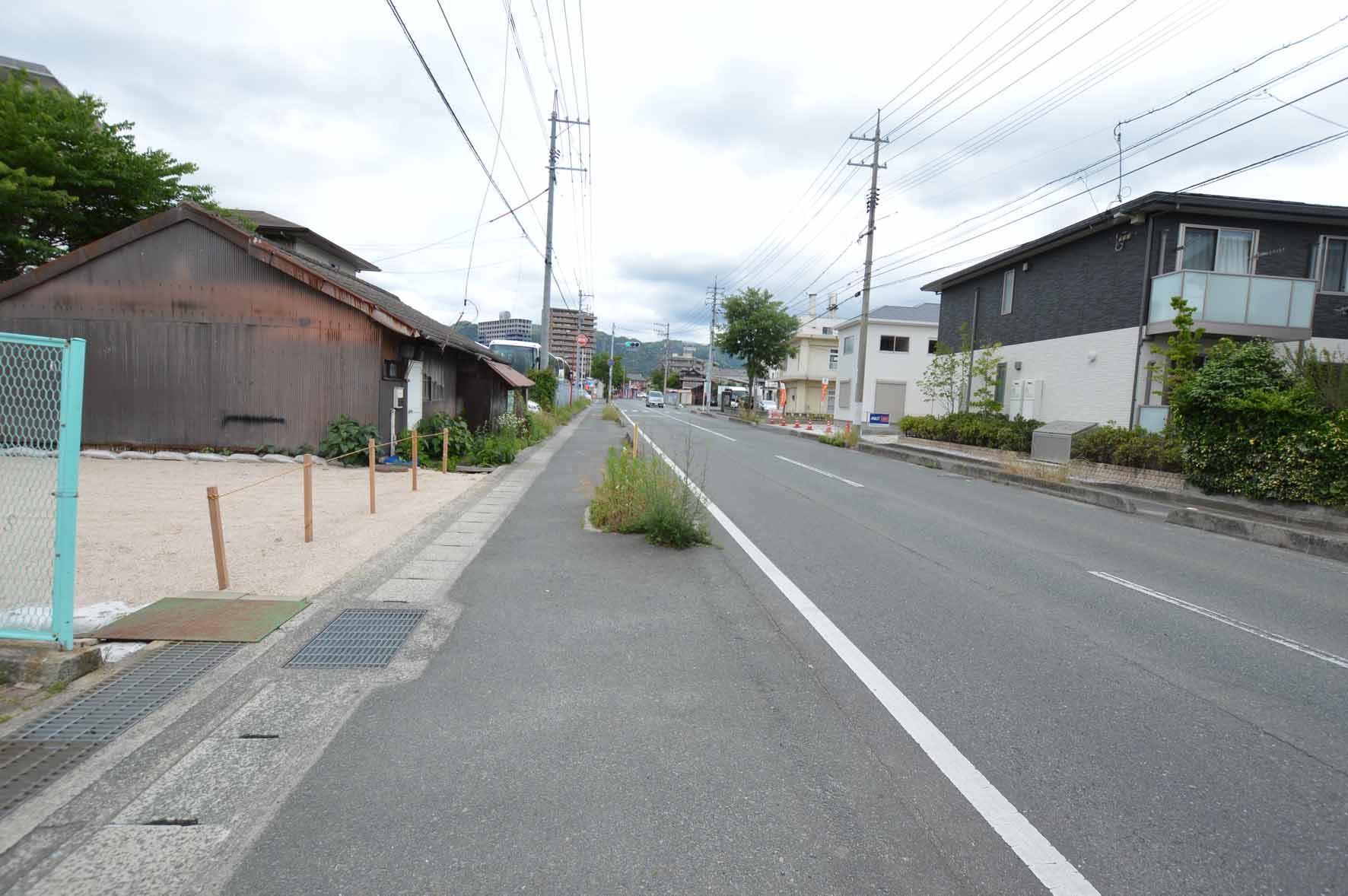 前面道路