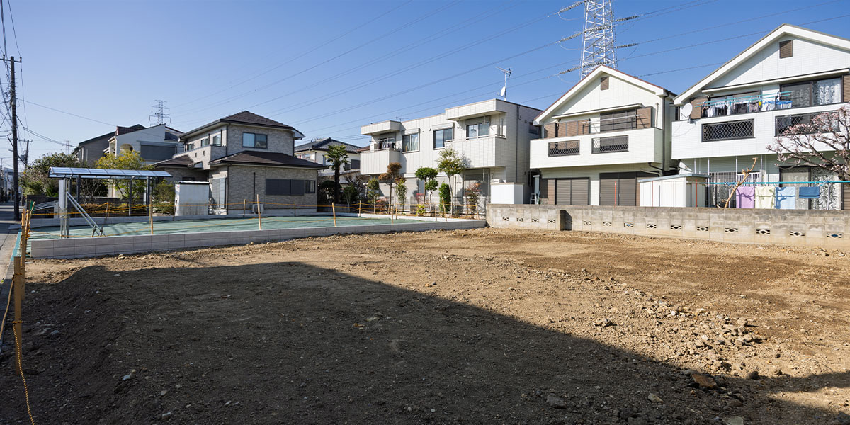 3.山口市にお住まいのK様が、「意見の食い違う兄弟と相続した土地を2分割して自分の分だけ売却できた事例」